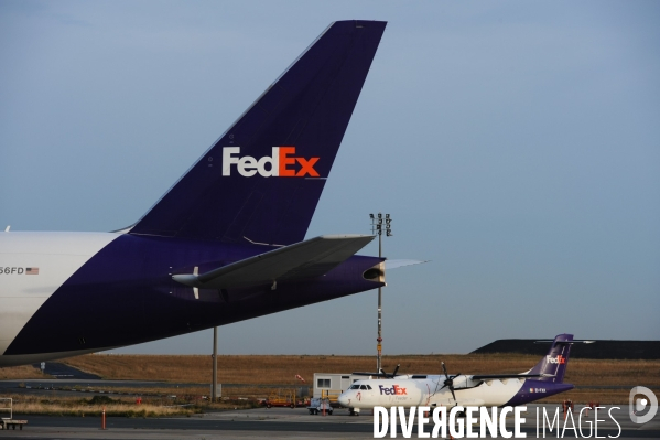 FedEx, hub de Roissy