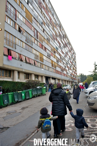 Le quartier du Chêne Pointu à Clichy sous Bois