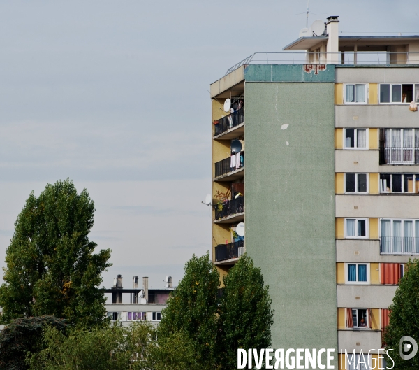 Le quartier du Chêne Pointu à Clichy sous Bois