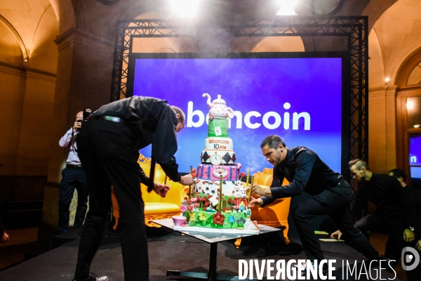 Le bon coin fête son 10ème anniversaire.