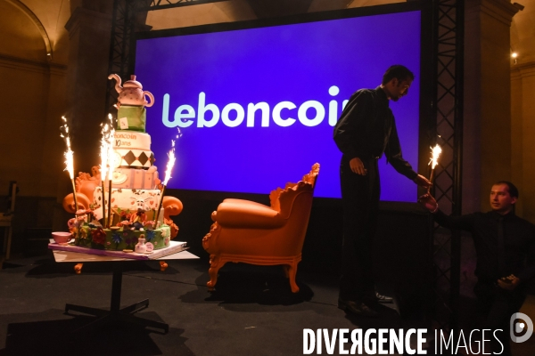 Le bon coin fête son 10ème anniversaire.