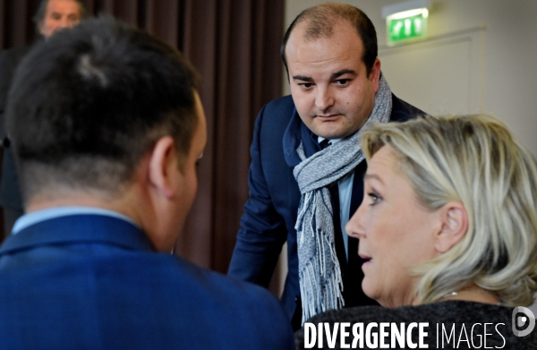 Florian Philippot Marine Le Pen David Rachline