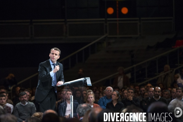 Emmanuel Macron à Montpellier