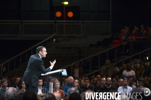Emmanuel Macron à Montpellier
