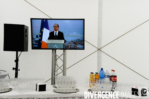 François Hollande à Calais