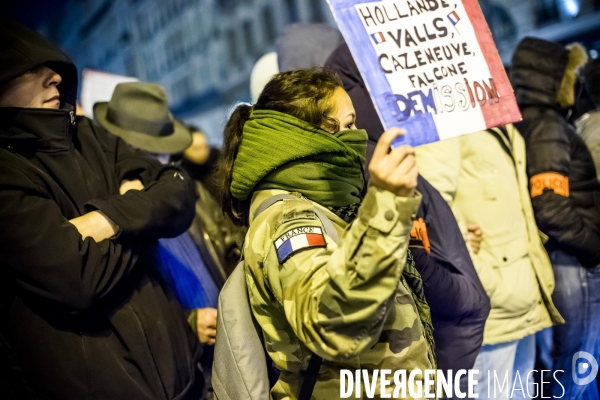 Policiers en colère, 8ème soir.