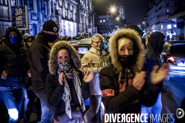 Policiers en colère, 5ème soir.