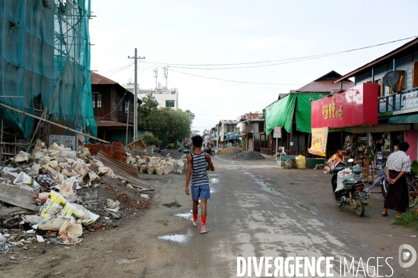 Football des rues au Myanmar