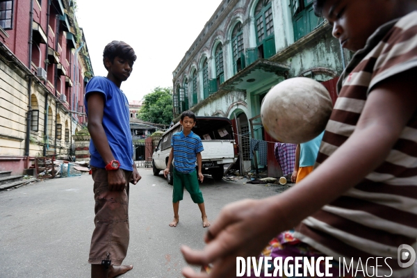 Football des rues au Myanmar