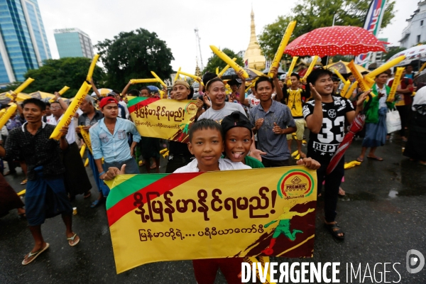 Football des rues au Myanmar