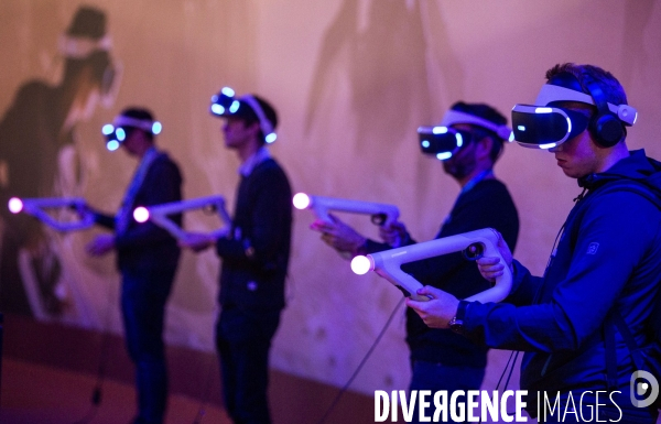 Le salon Paris Games Week, temple de la réalité virtuelle et de l e-sport.