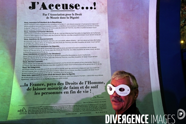 A la Republique, j Accuse...par l Association pour le Droit de Mourir dans la Dignite