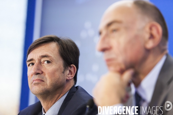 Jean-Marc Janaillac, PDG du groupe, dévoile son plan stratégique «Trust Together»,  la création d une nouvelle compagnie et la nomination de Franck TERNER, nouveau directeur général d Air France