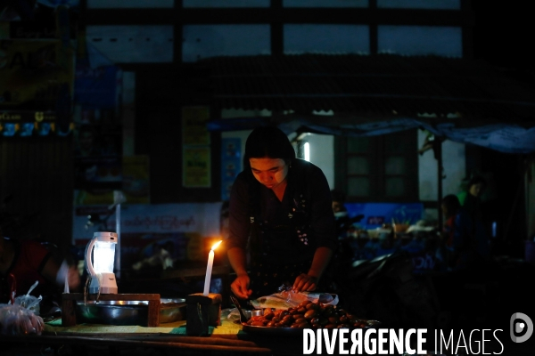 Marché de nuit de Hsipaw