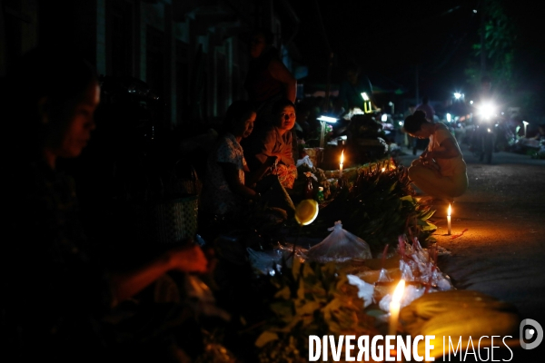 Marché de nuit de Hsipaw