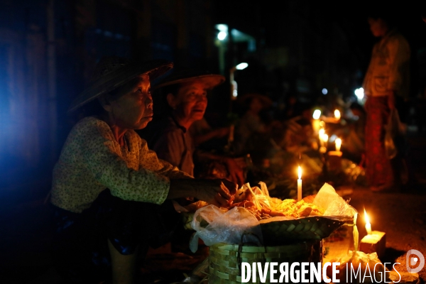 Marché de nuit de Hsipaw