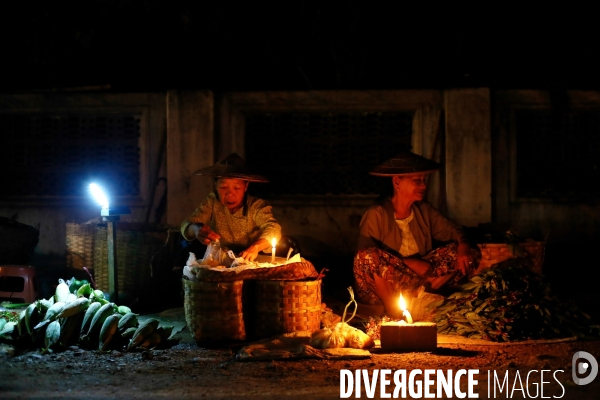 Marché de nuit de Hsipaw