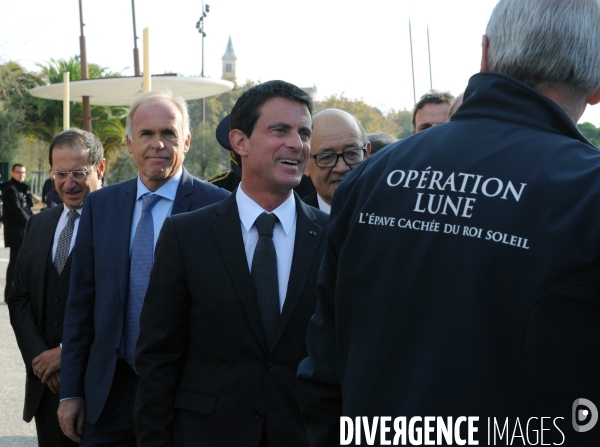 Valls,le drian a marseille