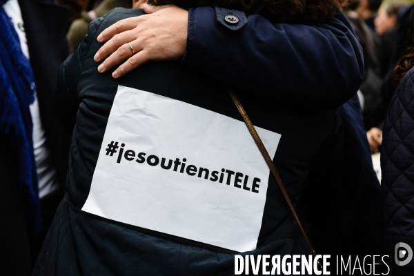 ITélé. Gréve et manifestation