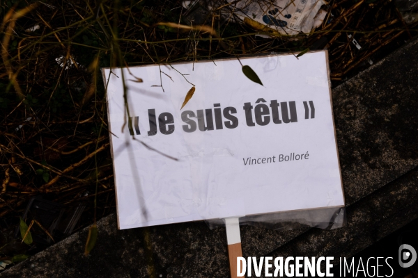 ITélé. Gréve et manifestation