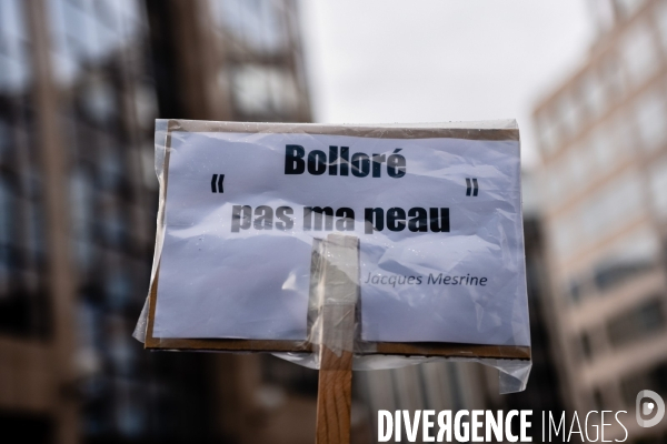 ITélé. Gréve et manifestation