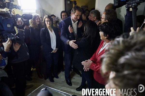 Yannick Jadot vainqueur de  la primaire d Europe écologie-Les Verts