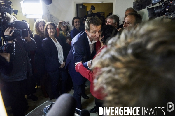 Yannick Jadot vainqueur de  la primaire d Europe écologie-Les Verts