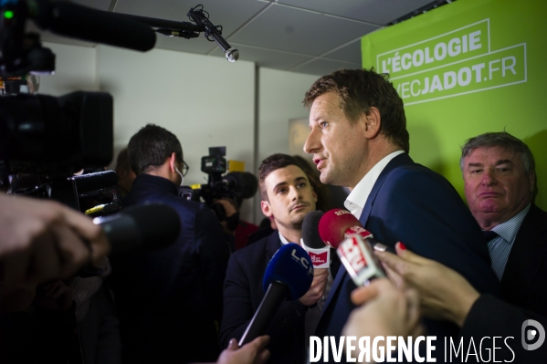 Yannick Jadot sera le candidat écologiste pour 2017.
