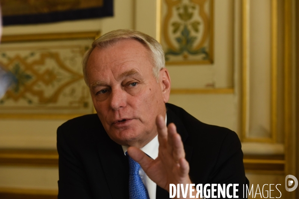 Jean-Marc Ayrault, ministre des affaires étrangères.