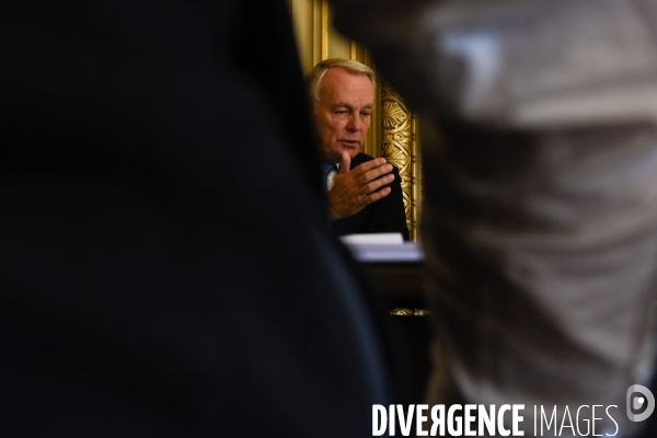 Jean-Marc Ayrault, ministre des affaires étrangères.