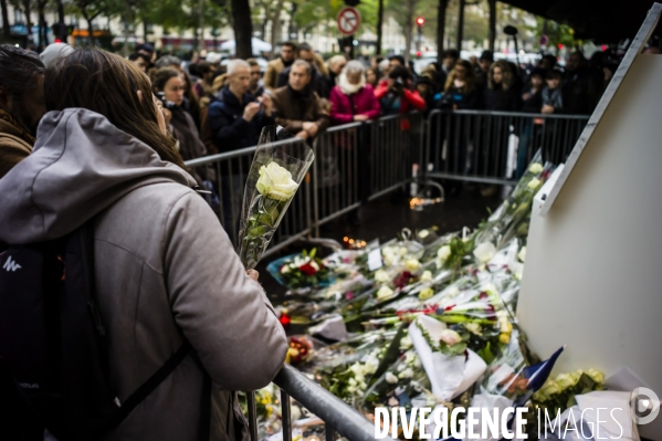 Premier anniversaire des attentats du 13 novembre.