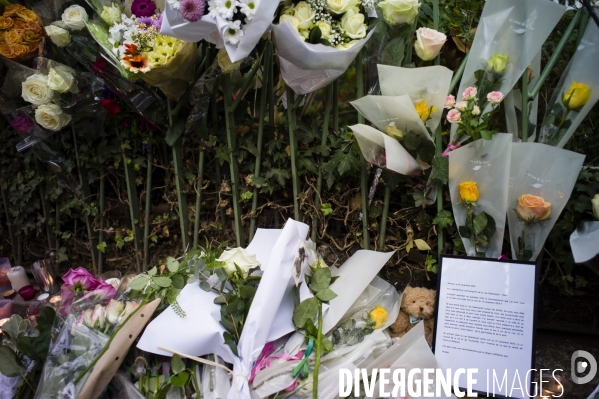 Premier anniversaire des attentats du 13 novembre.