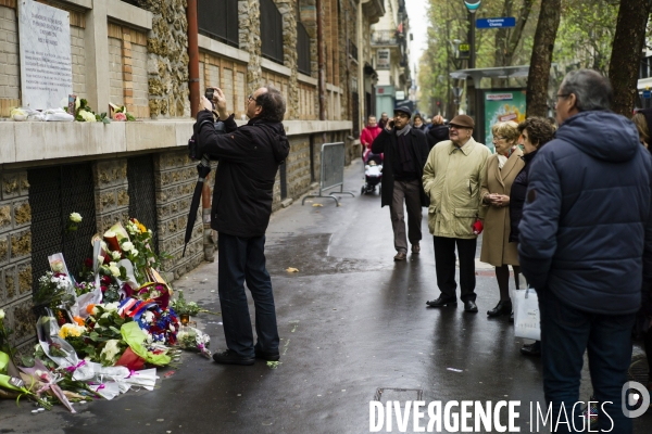 Premier anniversaire des attentats du 13 novembre.