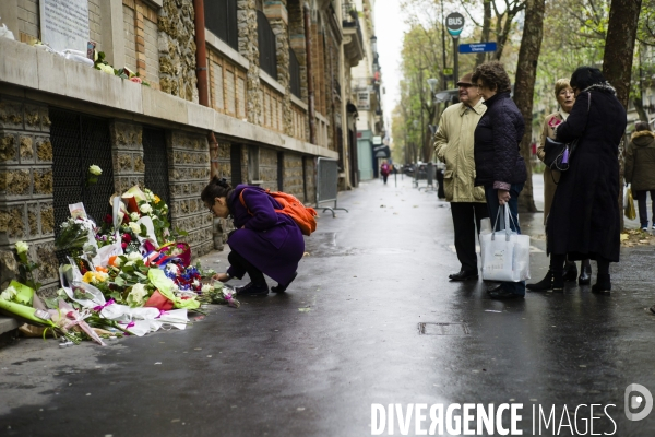 Premier anniversaire des attentats du 13 novembre.