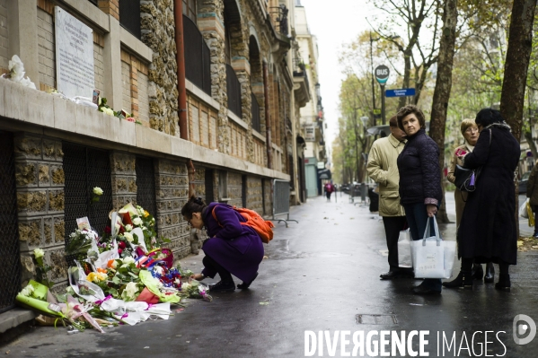 Premier anniversaire des attentats du 13 novembre.