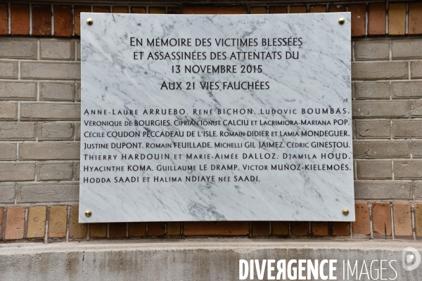 Commémoration des attentats du 13 novembre