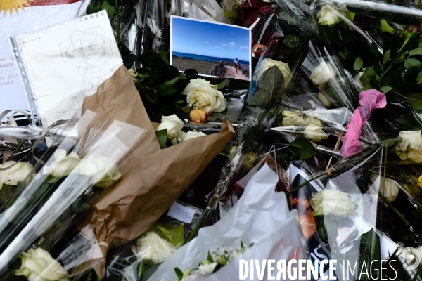 Commémoration des attentats du 13 novembre au Bataclan.