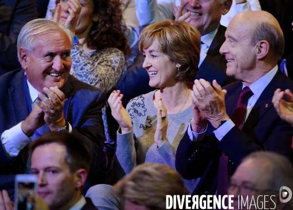Alain Juppé / Grand meeting régional au Zénith de Paris