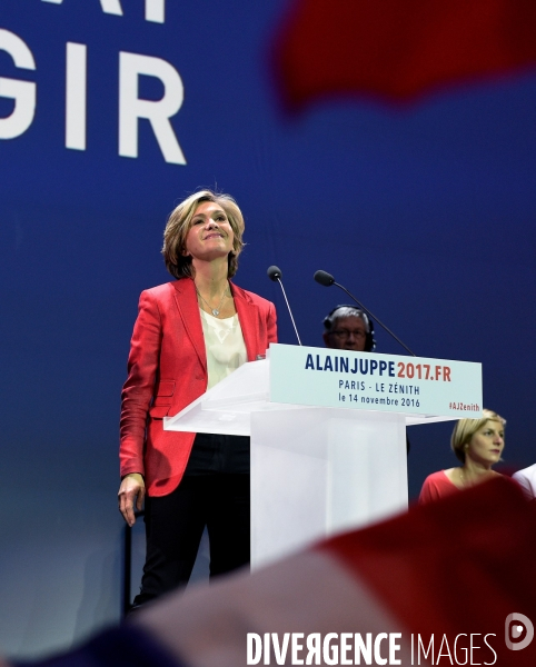 Alain Juppé / Grand meeting régional au Zénith de Paris