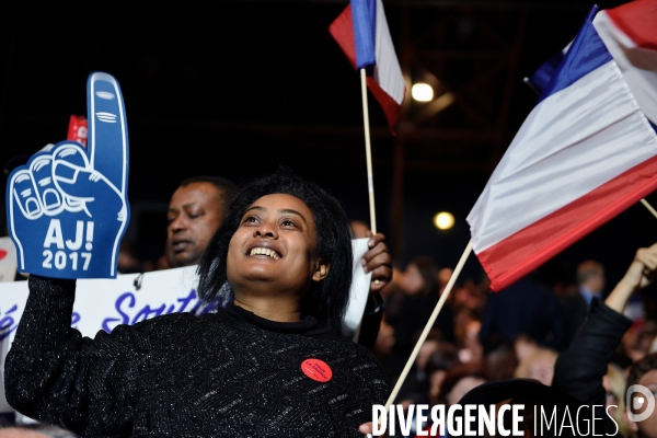 Alain Juppé / Grand meeting régional au Zénith de Paris