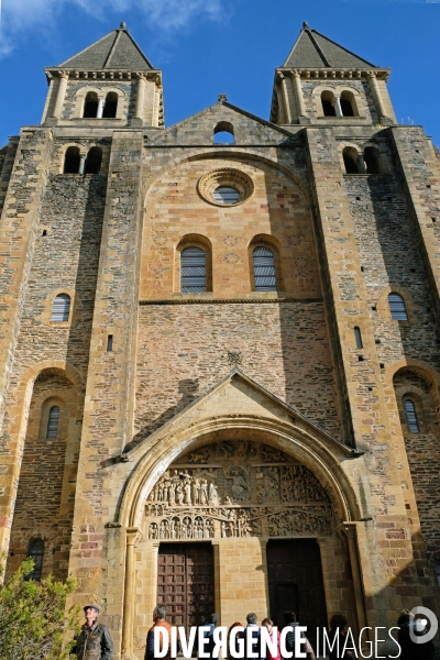 Conques.Abbatiale sainte Foy