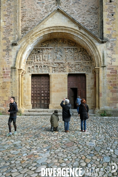 Conques.Abbatiale sainte Foy