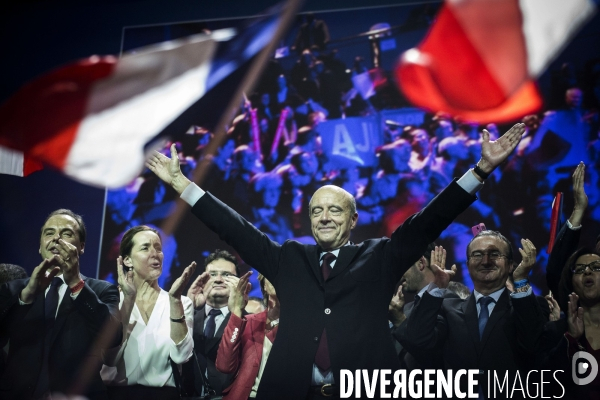 Meeting d Alain Juppé au Zenith.