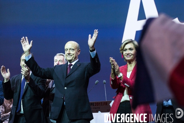 Meeting d Alain Juppé au Zenith.