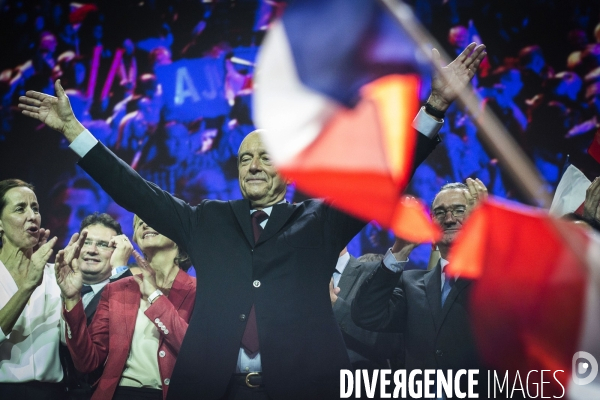 Meeting d Alain Juppé au Zenith.