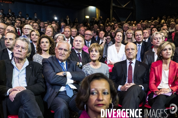 Meeting d Alain Juppé au Zenith.