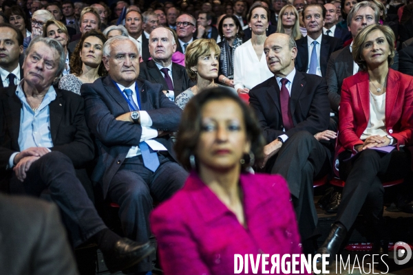 Meeting d Alain Juppé au Zenith.