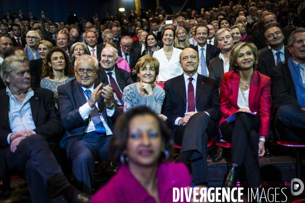 Meeting d Alain Juppé au Zenith.