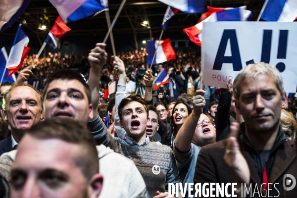 Meeting d Alain Juppé au Zenith.