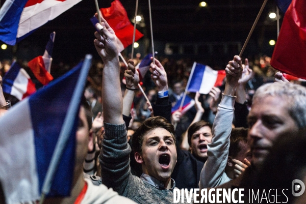 Meeting d Alain Juppé au Zenith.